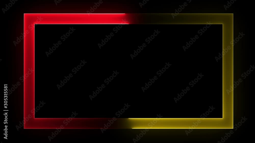Abstract bright neon frame. The movement of the luminous neon line along a rectangular path. Web background laser show. looped Abstract bright neon frame. The movement of the luminous neon line along a rectangular path. Web background laser show. looped