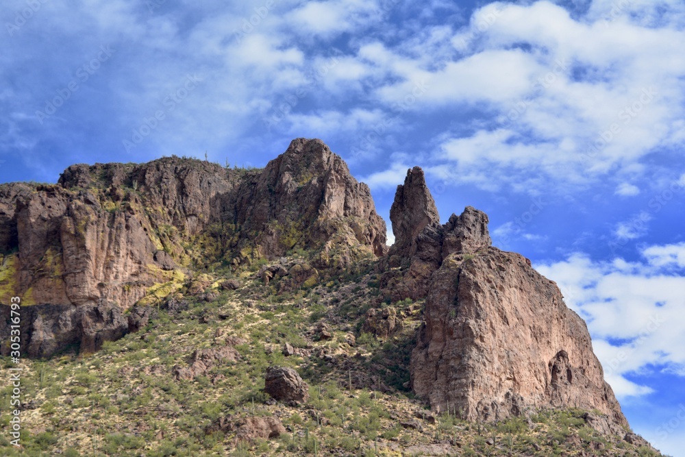 Gold Canyon Arizona Desert Superstition Mountains