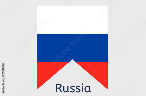 Russian flag icon, Russia country flag vector illustration Free Download Russian flag icon, Russia country flag vector illustration - GFXLoad