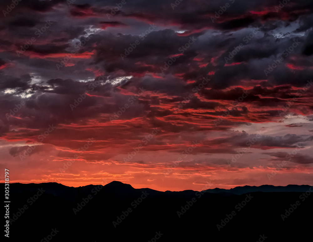 Red Desert Sunset