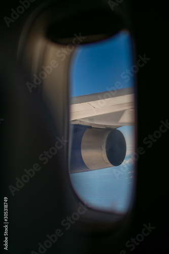 cabin window view