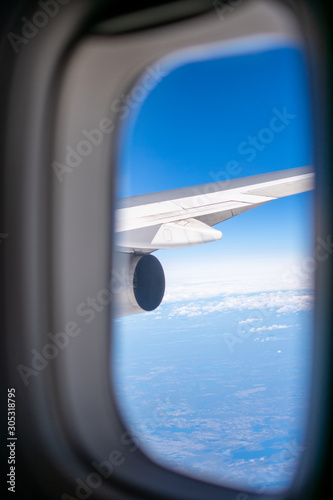 Cabin window view