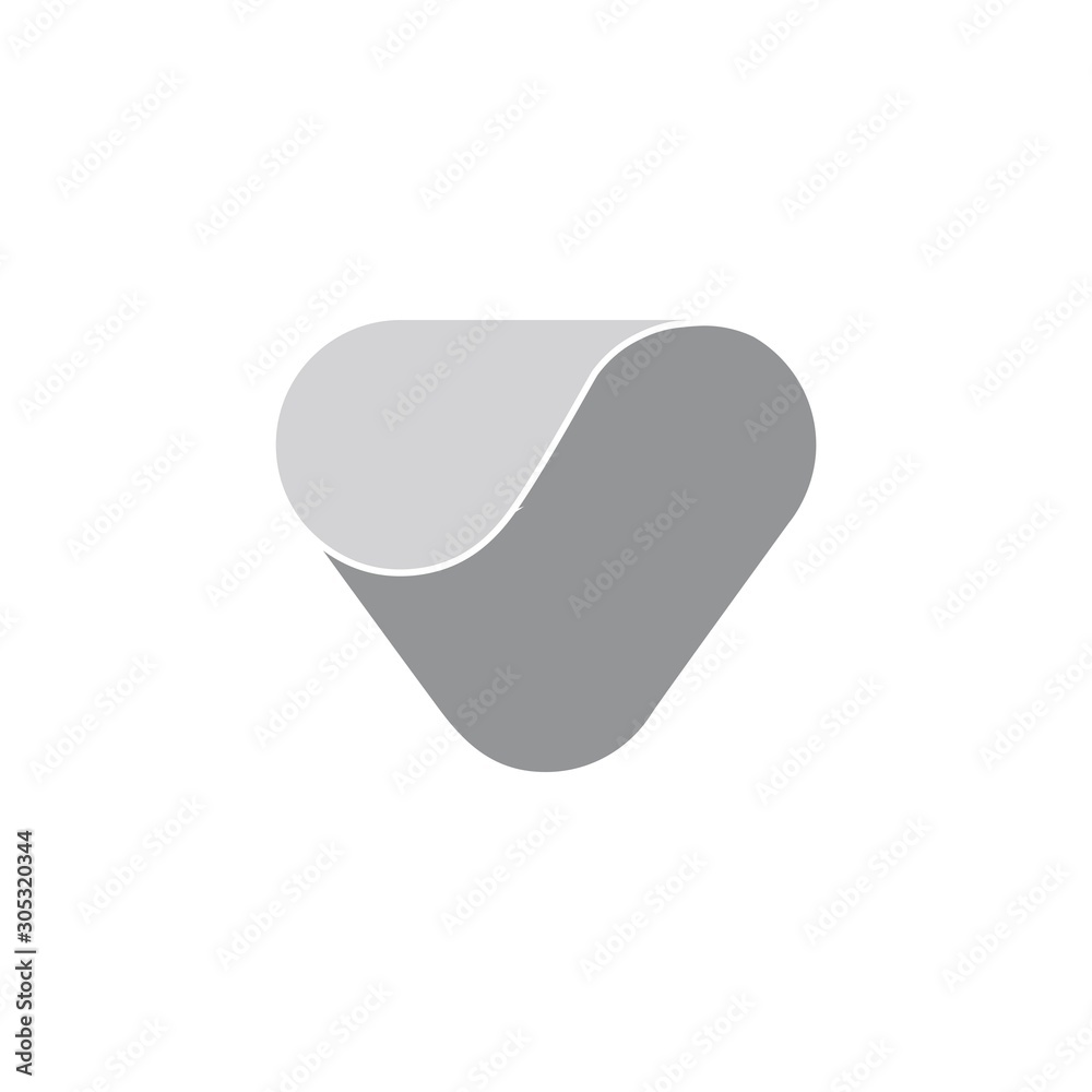 triangle dimensional design clear logo vector triangle dimensional design clear logo vector