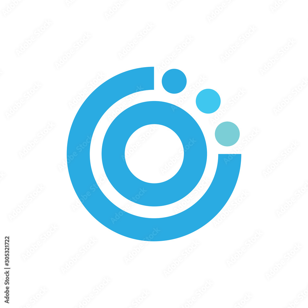 circle process dots symbol decoration vector circle process dots symbol decoration vector