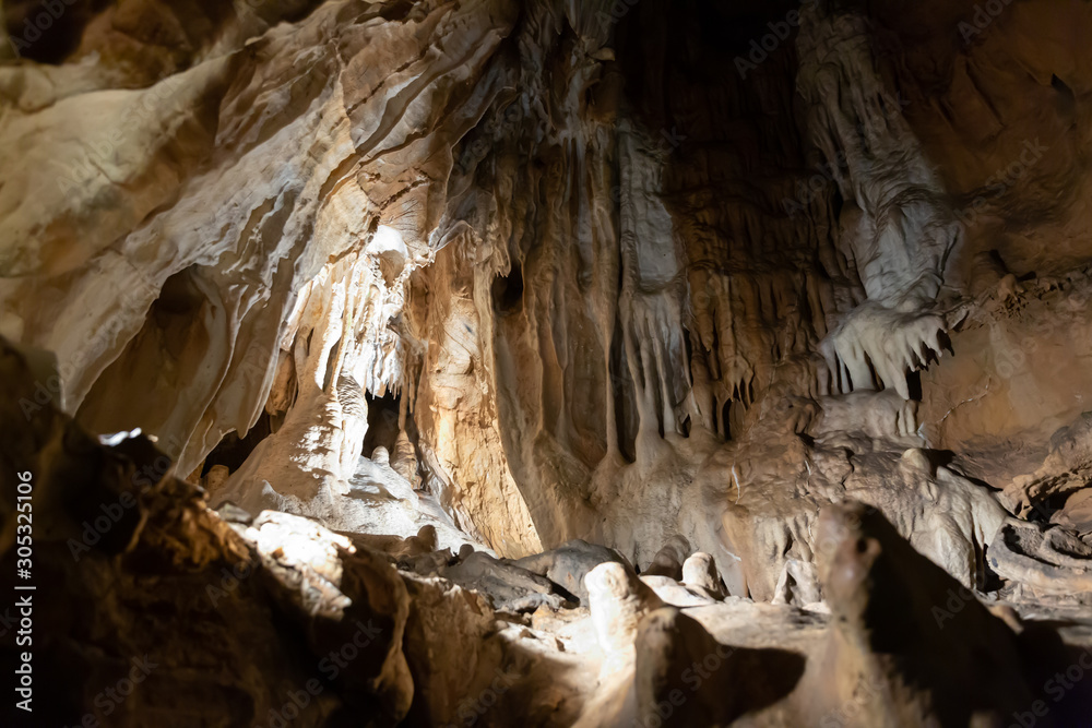 Balcarka cave, part of Moravian Karst