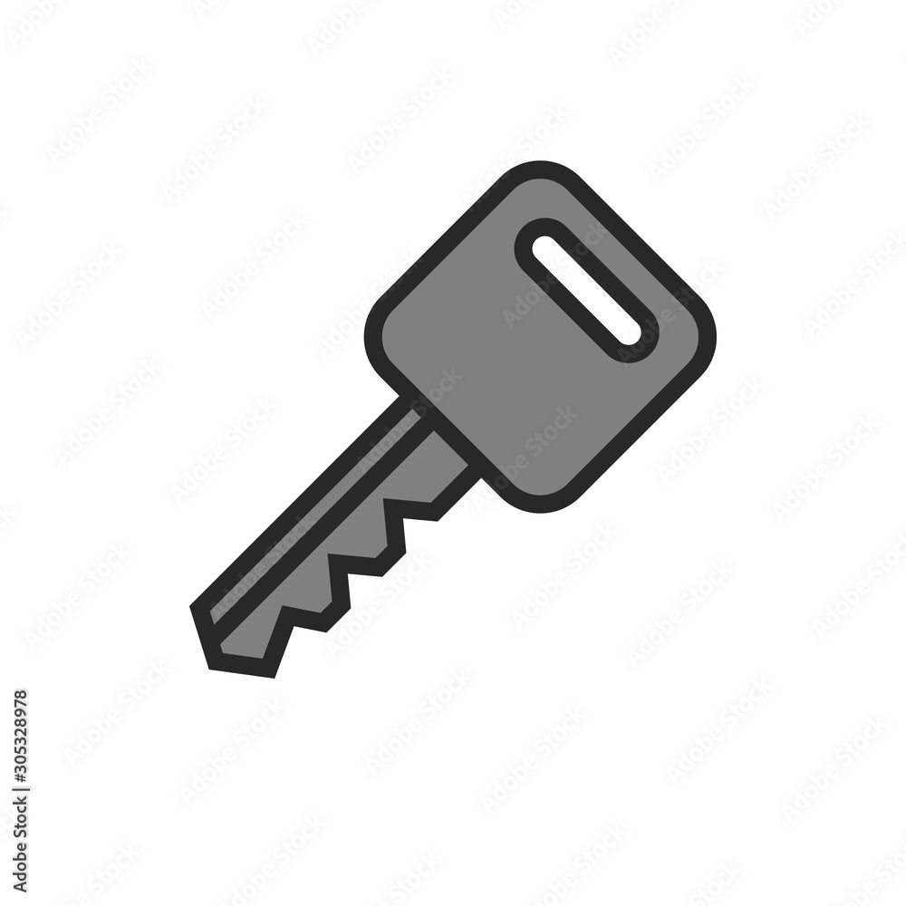 Key icon vector symbol illustration EPS 10 Key icon vector symbol illustration EPS 10