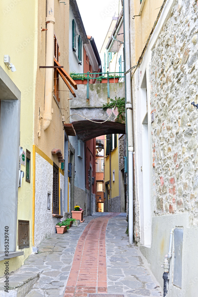 Fototapeta premium Quiet sea side village 