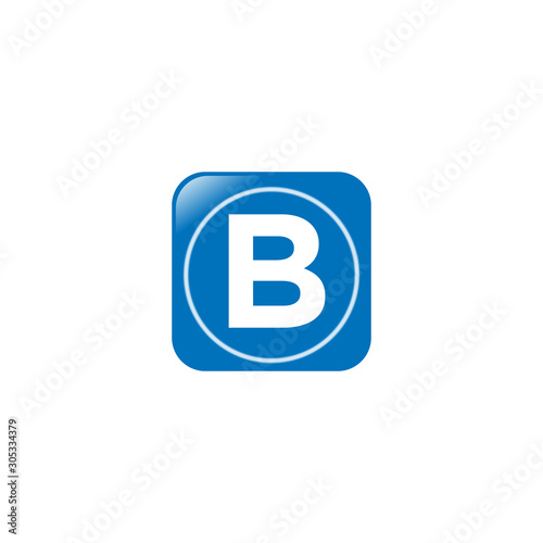 Free Download Initial Logo letter B, Beautiful Logotype design - GFXLoad
