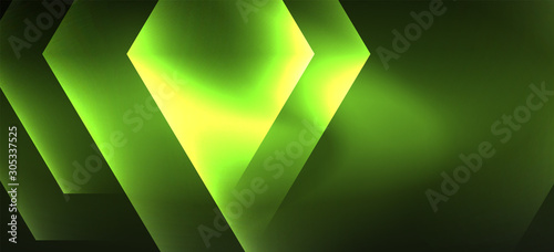 Vintage holographic shiny neon color light, great design for any purposes. Abstract magic motion background. Vintage cinema concept. Technology background.