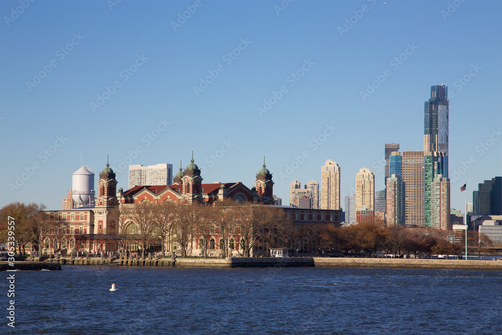 Obraz premium Ellis Island