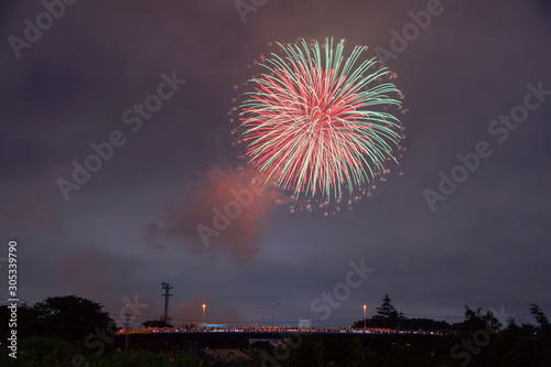 Japanese fireworks display
