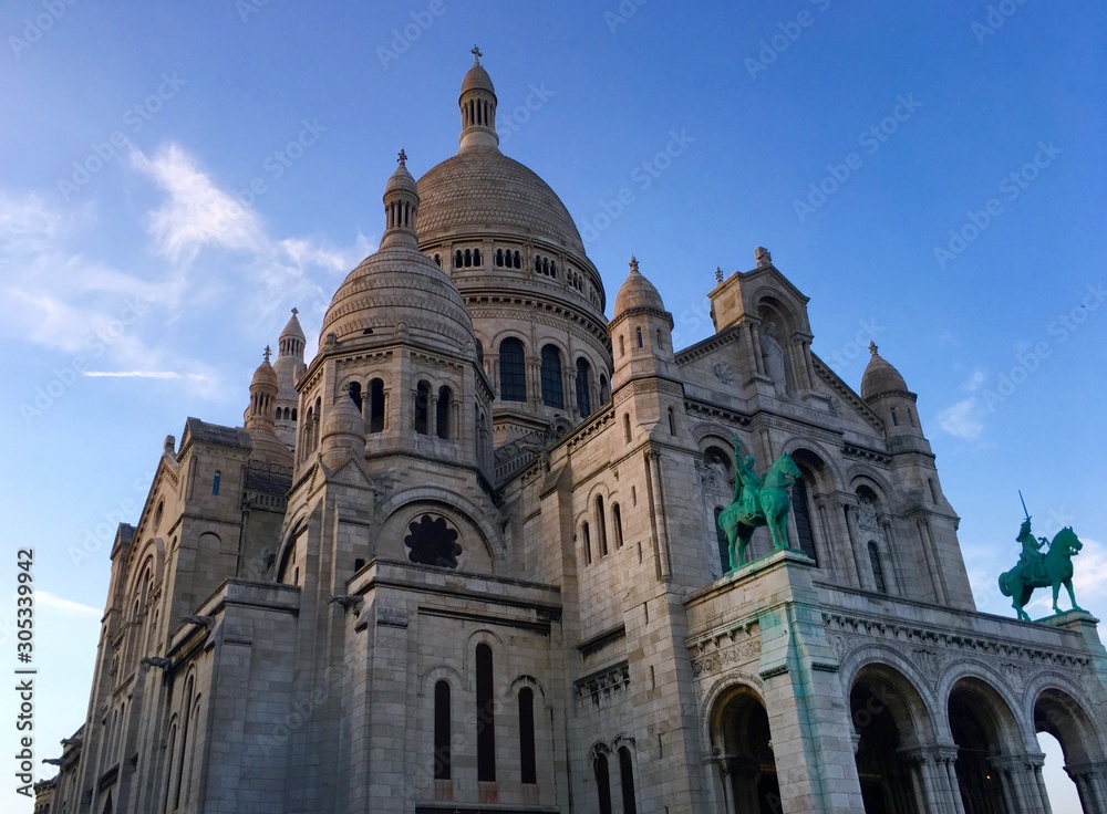 Montmartre at sundown