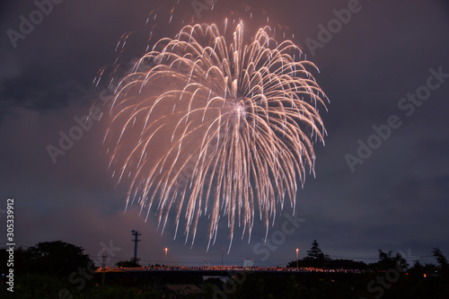 Japanese fireworks display