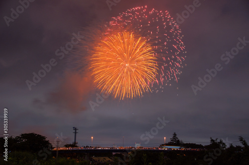 Japanese fireworks display