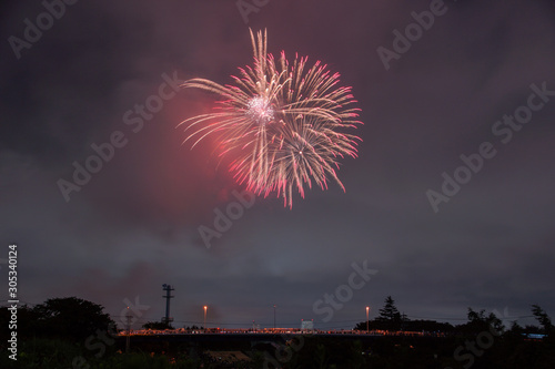 Japanese fireworks display