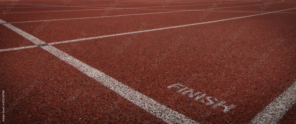 Fototapeta premium finish line