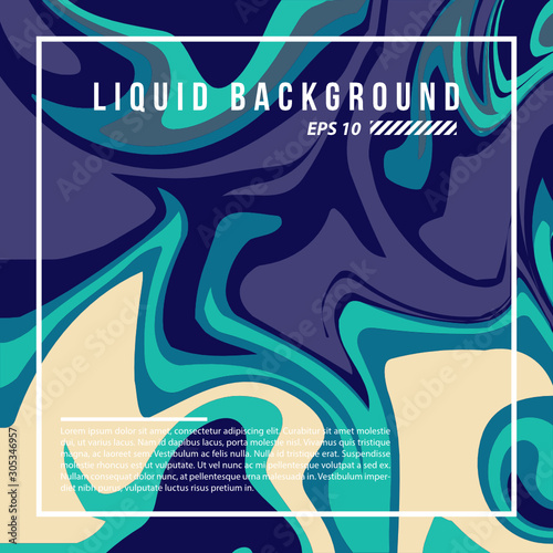 Abstract Liquid Background Template, Marble Texture