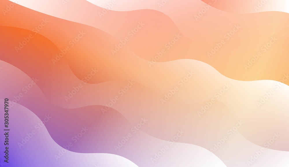 Modern Waves. Futuristic Technology Style Background. For Creative Templates, Cards, Color Covers Set. Vector Illustration with Color Gradient. Modern Waves. Futuristic Technology Style Background. For Creative Templates, Cards, Color Covers Set. Vector Illustration with Color Gradient.