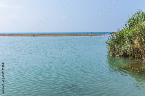 the Bogazkent river in Belek, Turkey