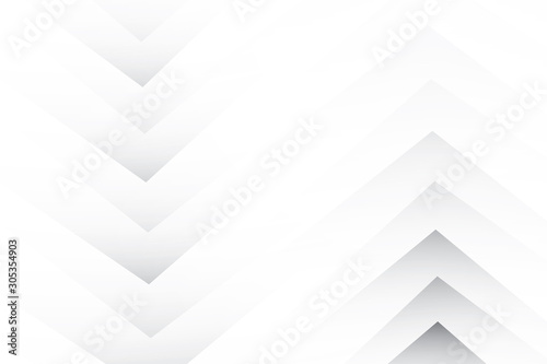 Abstract geometric white and gray color background. Vector, illustration.	