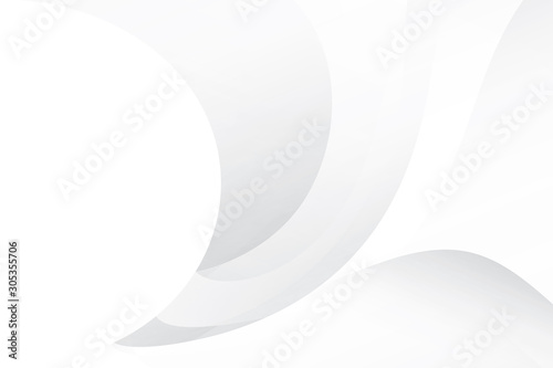 Abstract geometric white and gray color background. Vector, illustration.	