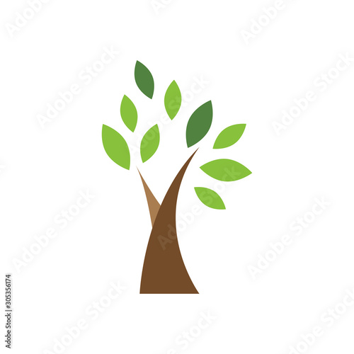 Tree icon design template vector isolated illustration
