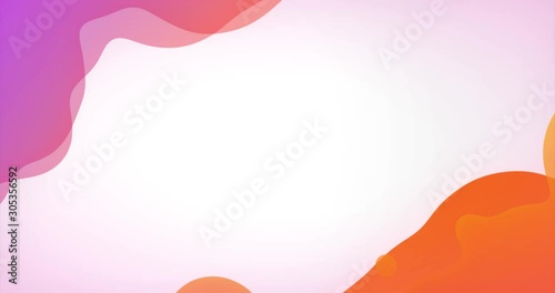 Abstract modern dynamic flowing liquid shapes motion graphic elements. fluid gradient motion background banner with dynamical colored form.