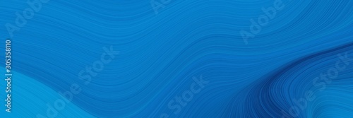 curvy background illustration with strong blue  midnight blue and dodger blue color