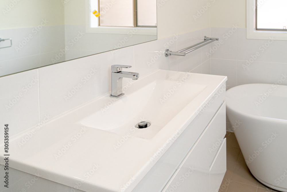 Newly constructed bathroom Australian home Newly constructed bathroom Australian home