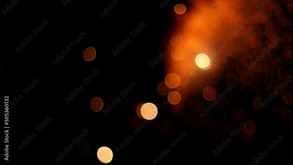 Abstract bokeh background. celebrating new year and Christmas and Diwali