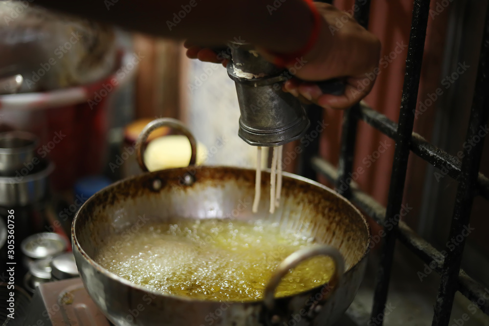Prepare South Indian Homemade Muruk Diwali Festival Snacks in the Kitchen Prepare South Indian Homemade Muruk Diwali Festival Snacks in the Kitchen