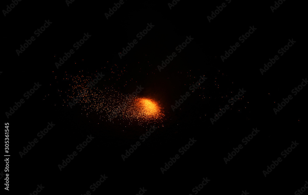 Fototapeta premium Fireworks celebrating the Indian festival of Diwali
