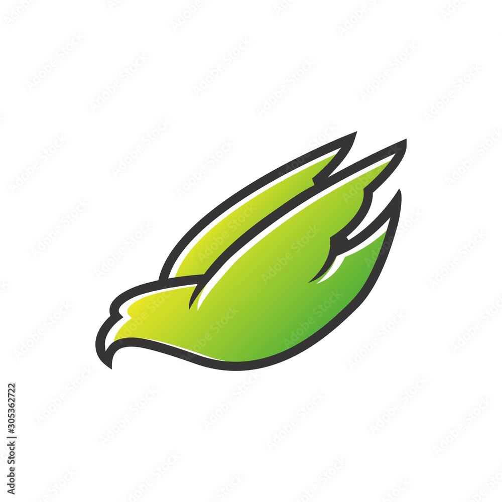 Obraz premium flying eagle design vector premium