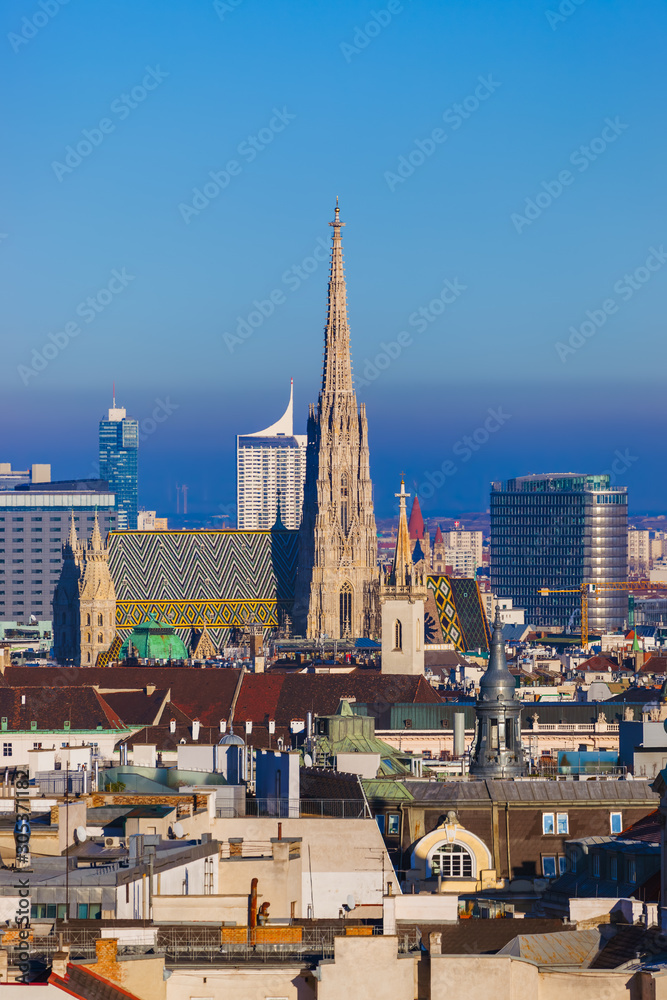 Saint Stephan cathedral in Vienna Austria