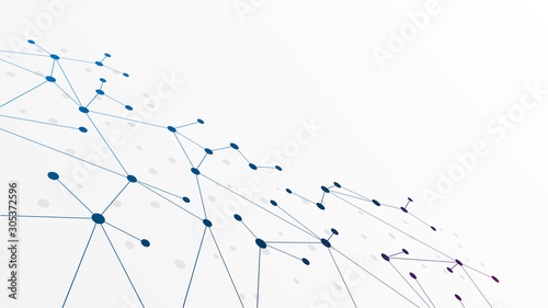 Abstract Digital Technology Cycle background.Business growth transformation Successful financial.