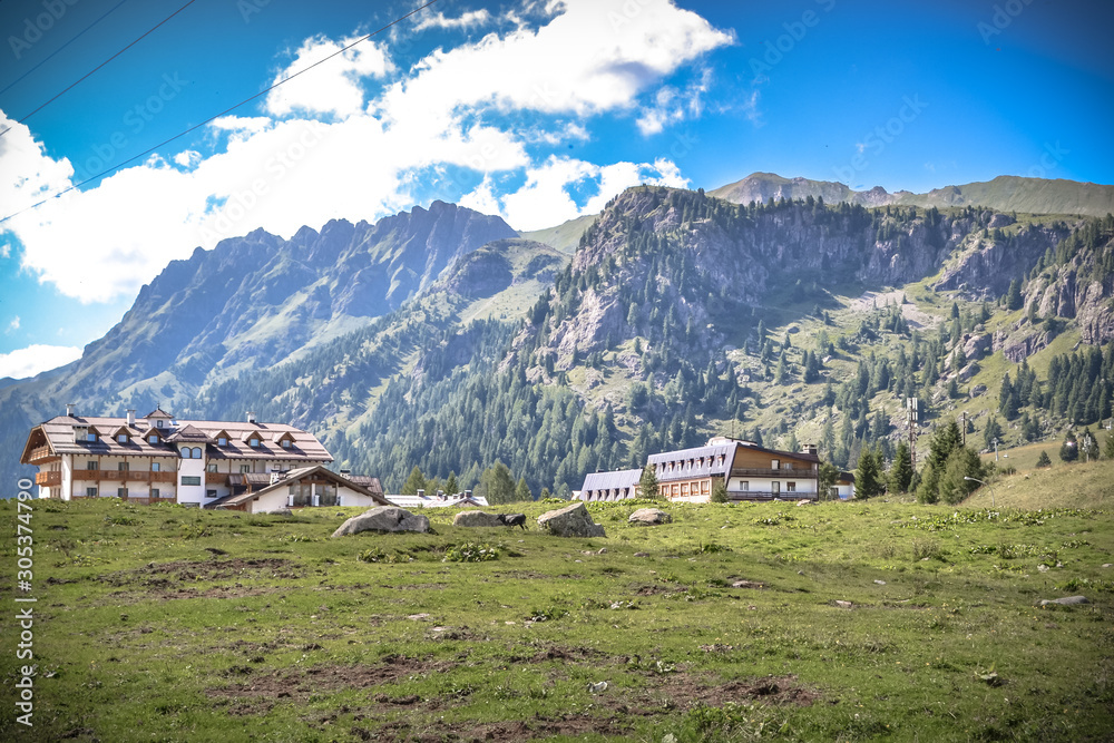 Wonderful alpine scenery Wonderful alpine scenery
