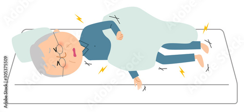 シニア男性　こわばり