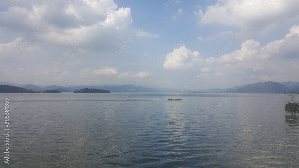 lake and sky