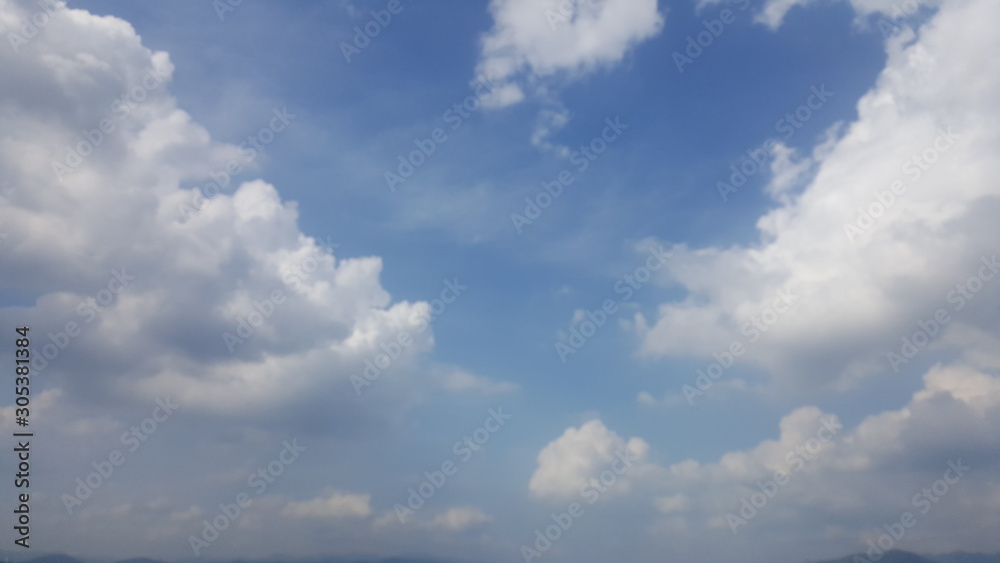 blue sky with white clouds blue sky with white clouds