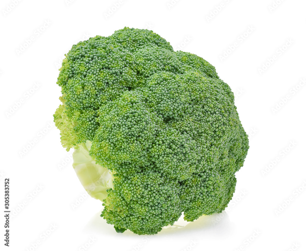 Vegetables broccoli isolated on white background Vegetables broccoli isolated on white background