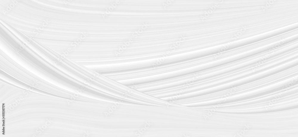 White background 3 d with elements of waves in a fantastic abstract design, the texture of the lines in a modern style for wallpaper. Light gray template for wedding ceremony or business presentation. White background 3 d with elements of waves in a fantastic abstract design, the texture of the lines in a modern style for wallpaper. Light gray template for wedding ceremony or business presentation.