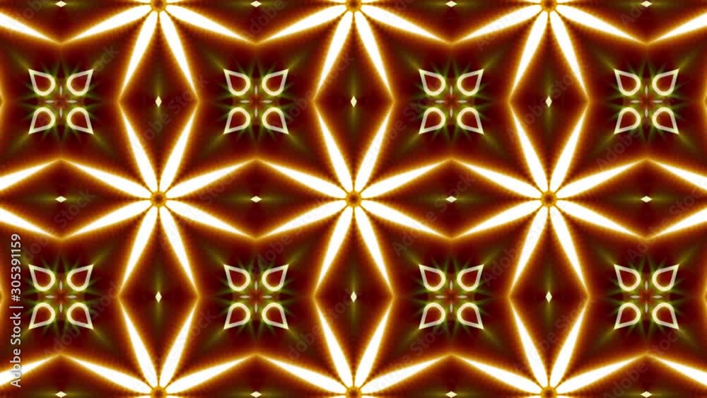 KALEIDOSCOPE LIGHTS FX Abstract Background
