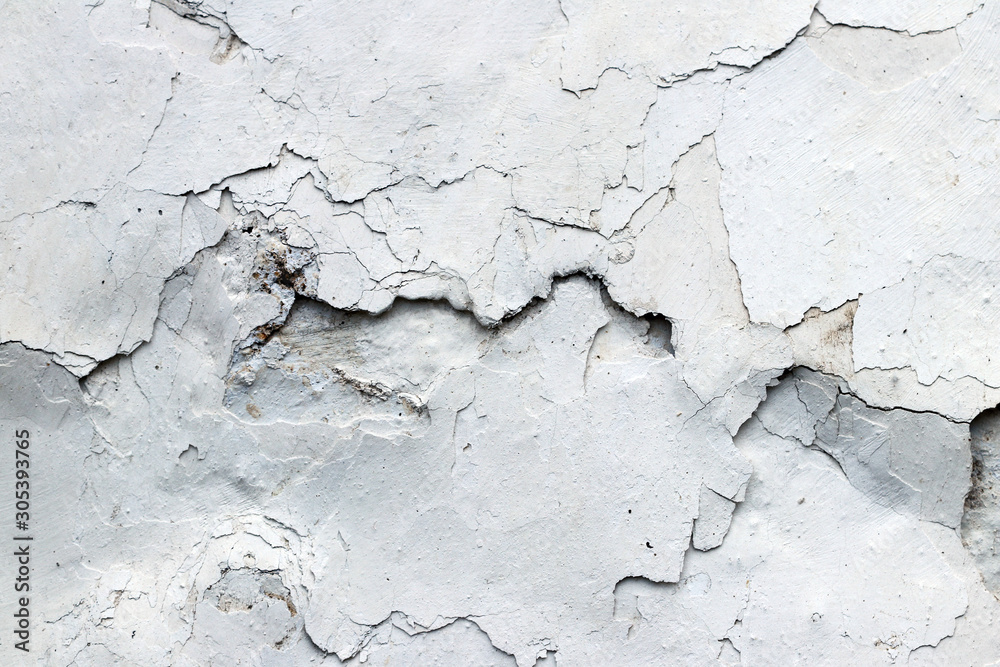 Fine cracks in the plaster - grunge texture