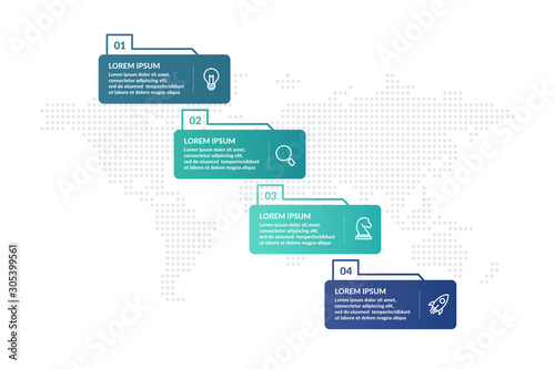 step or process infographic template design . infographic concept for presentations, banner, workflow layout, process diagram, flow chart and how it work