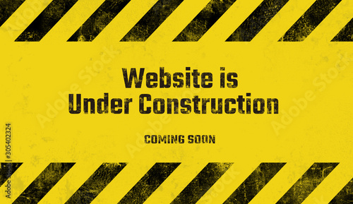 Website is under construction background