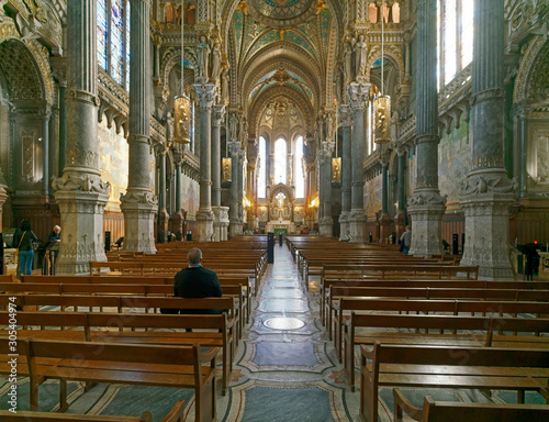 Intérieur Notre-Dame-de-Fourvière