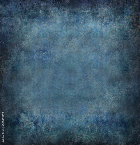 Abstract Background Grey Blue Painted Surface