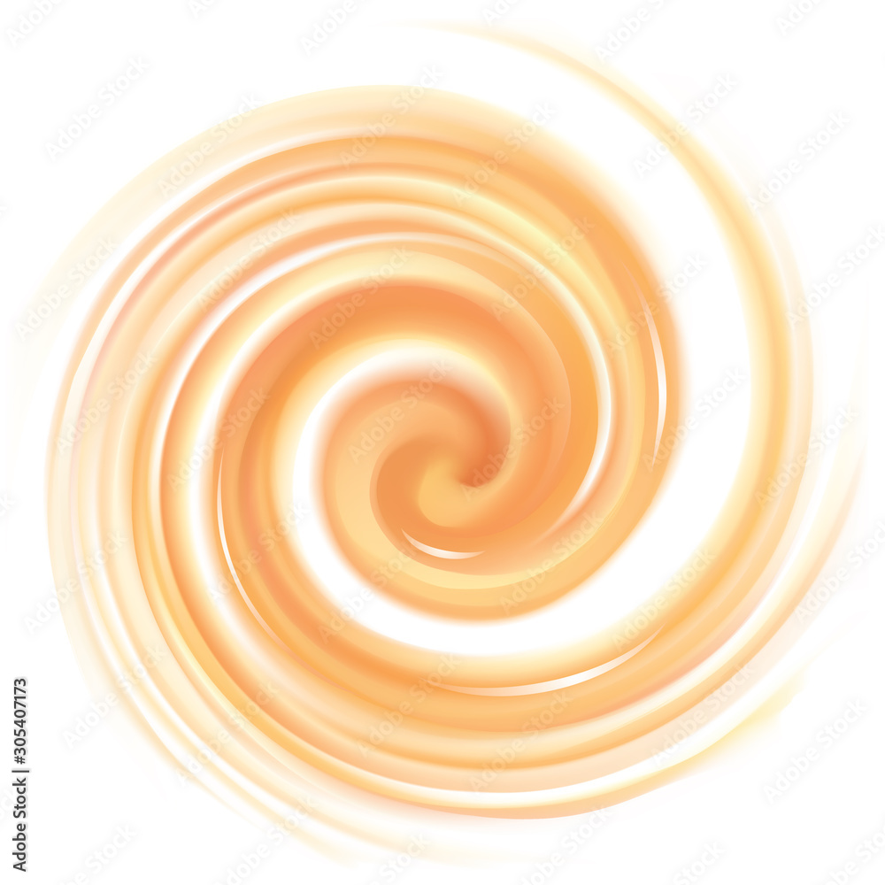 Vector light orange background of swirling texture Vector light orange background of swirling texture