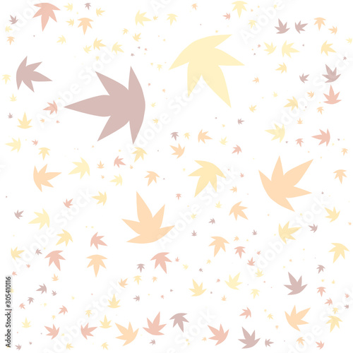 abstract background with Autumn leaves