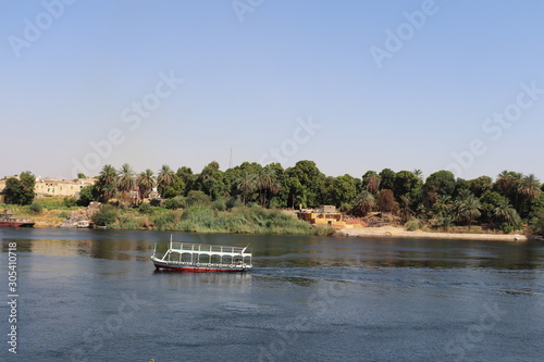 boat on the river